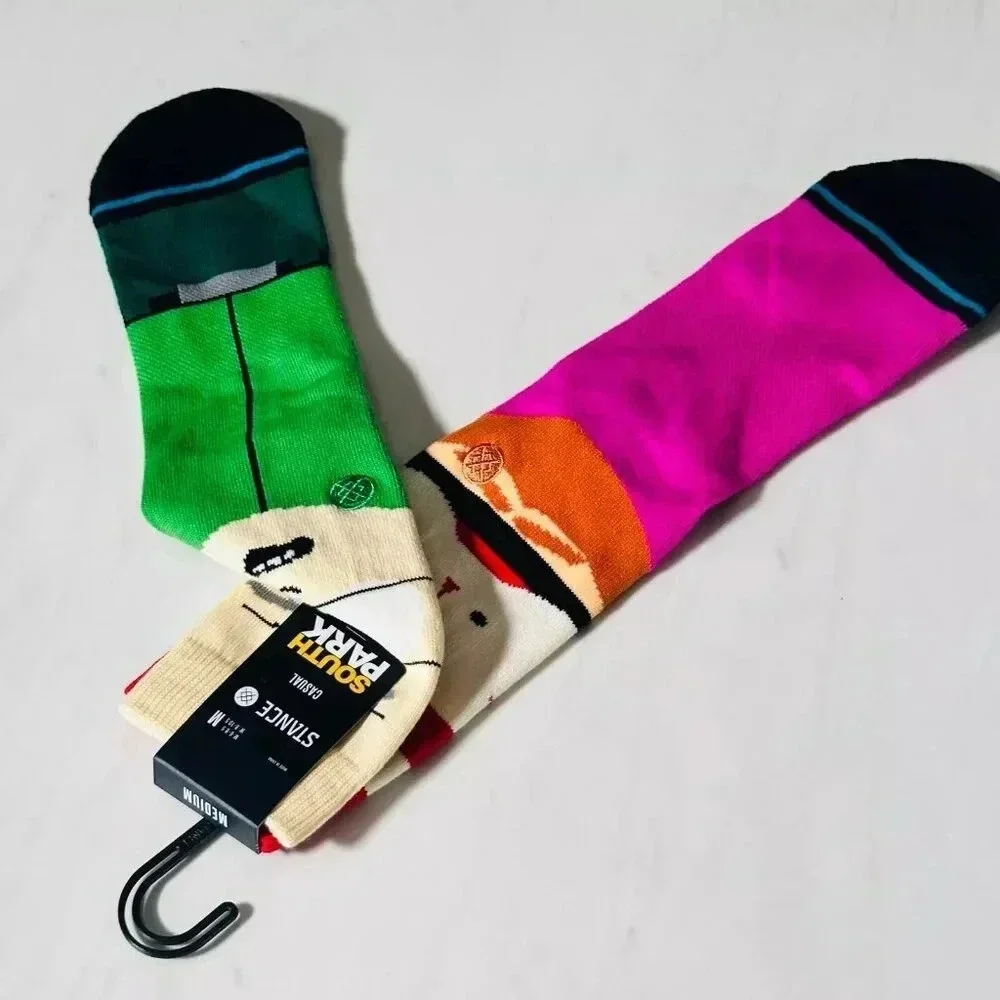 South Park - Mr. Garrison - Medium Crew Socks NWT Stance - Men 6-8.5 W 8-10.5